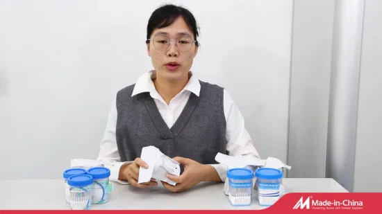 Prezzo all'ingrosso di fabbrica della tazza per test di abuso di droga per urina da 12 pannelli del fornitore della Cina