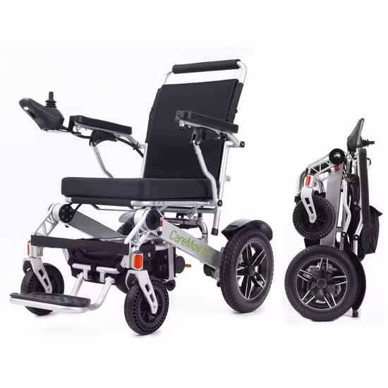 Sedia a rotelle elettrica automatica in alluminio per adulti per assistenza sanitaria per anziani Prezzo Scooter per mobilità per sedia a rotelle pieghevole per interni