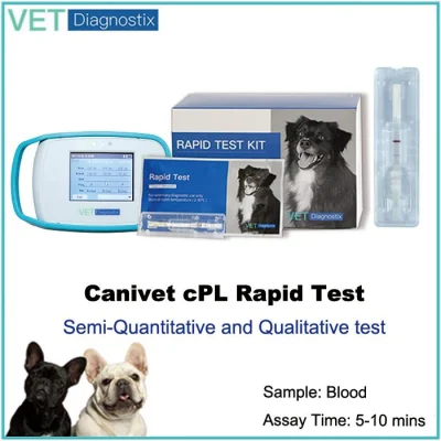 CPL Test Kit per test diagnostico rapido veterinario Panereatie Lipase canino